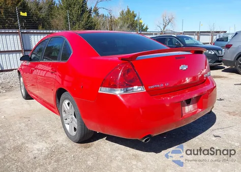 2012 Chevrolet Impala Lt z USA, uszkodzony, nr VIN 2G1WG5E36C1282099
